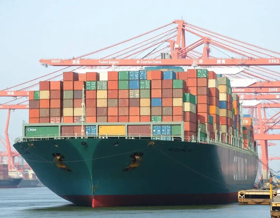 cargo ship in china 1